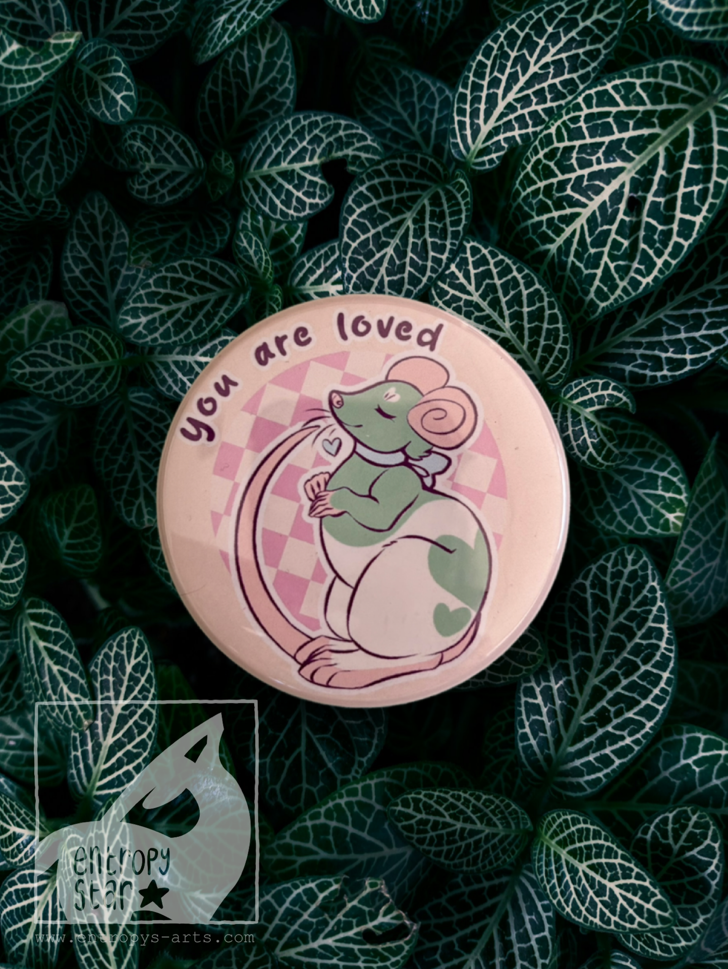 Self-Care Animal Buttons